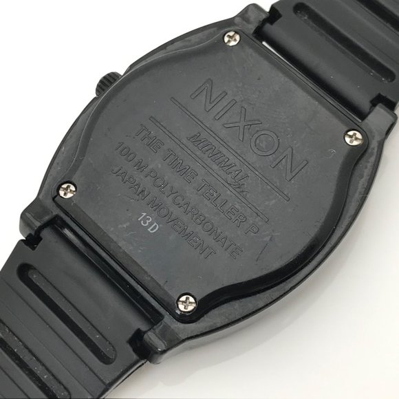 Nixon Minimal Watch Black Sport Analog Men Wrist W - Picture 12 of 13
